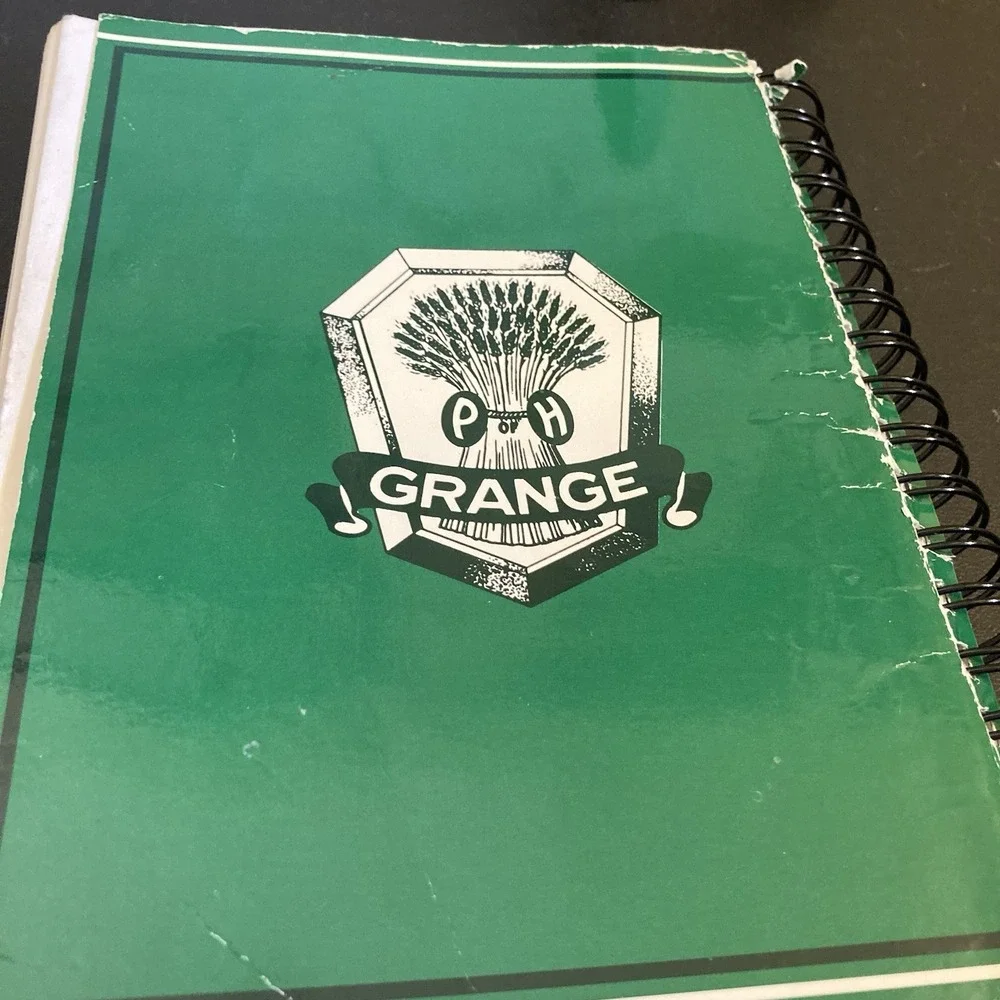 The Pennsylvania State Grange Cookbook - 2nd Printing 1992 Vtg Spiral Recipe HTF